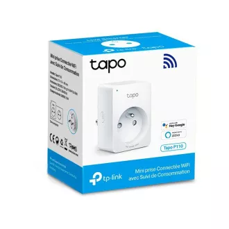 TP-Link Tapo P110 intelligens WiFi mini konnektor (3680W, 16A, 2, 4 GHz, BT)