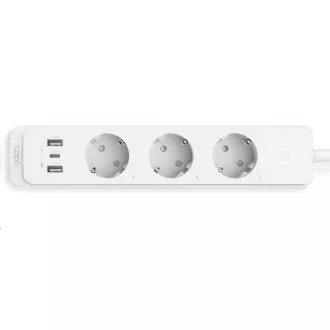 TP-Link Tapo P300(EU) smart WiFi hosszabbító kábel (3x230V, 2xUSB-A, 1xUSB-C, 2300W, 10A, 2, 4 GHz, BT) TP-Link Tapo P300(EU) smart WiFi hosszabbító kábel (3x230V, 2xUSB-A, 1xUSB-C, 2300W, 10A, 2, 4 GHz, BT)
