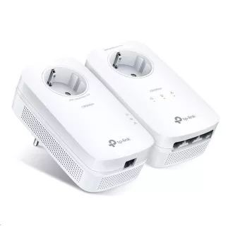 TP-Link TL-PA8033P KIT áthaladó powerline szett (AV1300, 3xGbE, 1xGbE, HomePlug AV2)
