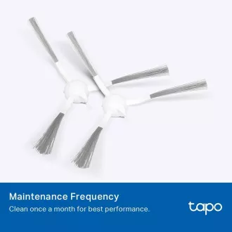 TP-Link Tapo RVA100 alkatrészkészlet (1x kefe, 2x oldalsó kefe, 2x HEPA szűrő) Tapo RV30 plus, RV30, RV10 plus, RV10 készülékhez