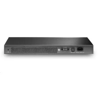 TP-Link OMADA JetStream switch az UPS TL-SG3428X-UPS-hez való csatlakozáshoz (24xGbE, 4xSFP , 2xkonzol, ventilátor nélküli)