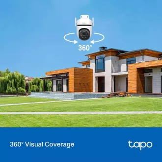 TP-Link Tapo C520WS kültéri-kültéri kamera, (4MP, 2K QHD 1440p, WiFi, IR 30m, microSD kártya)
