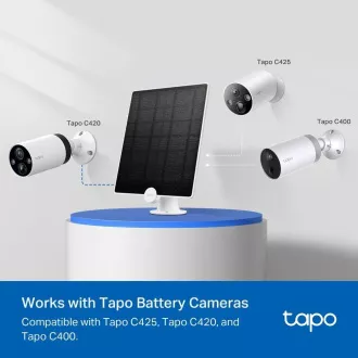 TP-Link Tapo A200 napelemes panel Tapo C425, Tapo C420, Tapo DS205, Tapo C425, Tapo C420, Tapo DS205 modellekhez