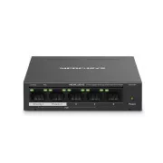 MERCUSYS switch MS105GP (5xGbE, 4xPoE , 65W, ventilátor nélküli)