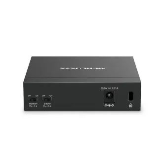 MERCUSYS switch MS105GP (5xGbE, 4xPoE , 65W, ventilátor nélküli)