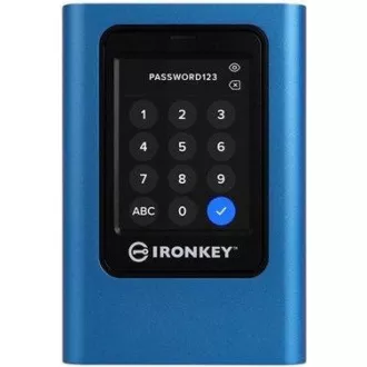 Kingston SSD külső 2TB (1920GB) IronKey Vault Privacy 80, XTS-AES, 256 bites titkosítással