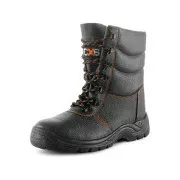 Félszárú csizma CXS STONE TOPAZ S3, téli, fekete, 39-es méret