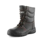 Félszárú csizma CXS STONE TOPAZ S3, téli, fekete, 49-es méret