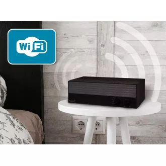Orava PEGASUS 1 hangszóró, 22,5 W, mélynyomó, WiFi, Bluetooth, AUX bemenet, Multiroom rendszer, fekete színű