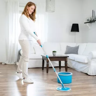 Livington Tiszta vízzel működő spin mop Livington Tiszta vízzel működő spin mop