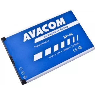 AVACOM mobiltelefon akkumulátor Nokia E55, E52, E90, Li-Ion 3, 7V 1500mAh (csere BP-4L)