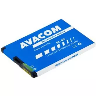 AVACOM mobiltelefon akkumulátor Nokia E7, N8 Li-Ion 3, 7V 1200mAh (csere BL-4D) AVACOM mobiltelefon akkumulátor Nokia E7, N8 Li-Ion 3, 7V 1200mAh (csere BL-4D)