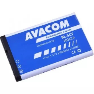 AVACOM mobiltelefon akkumulátor Nokia 6303, 6730, C5, Li-Ion 3, 7V 1050mAh (csere BL-5CT)