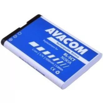 AVACOM mobiltelefon akkumulátor Nokia 6303, 6730, C5, Li-Ion 3, 7V 1050mAh (csere BL-5CT)