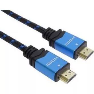 PremiumCord Ultra HDTV 4K@60Hz HDMI 2.0b kábel fém aranyozott csatlakozók 0, 5m