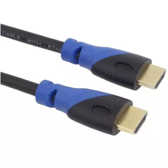 PREMIUMCORD HDMI - Ultra HDTV kábel, 1m (színes, aranyozott csatlakozók)