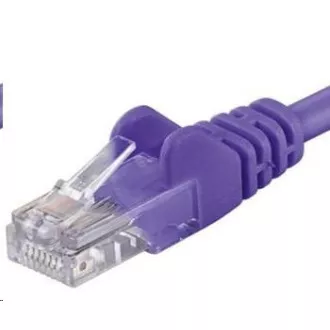 PREMIUMCORD Patch kábel UTP RJ45-RJ45 CAT5e 0,25m lila