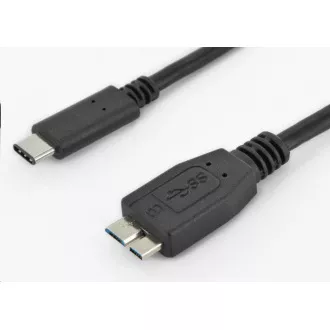 PremiumCord kábel USB 3.1 csatlakozó C/male - USB 3.0 csatlakozó Micro-B/male, 0,6m PremiumCord kábel USB 3.1 csatlakozó C/male - USB 3.0 csatlakozó Micro-B/male, 0,6m