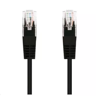 C-TECH patchkábel Cat5e, UTP, fekete, 1m