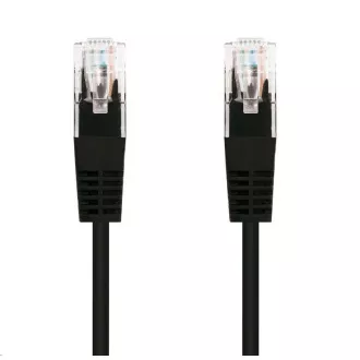 C-TECH patchkábel Cat5e, UTP, fekete, 3m