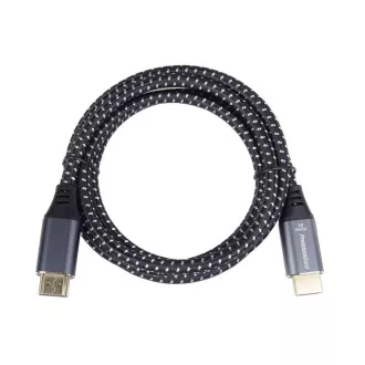 PREMIUMCORD HDMI 2.1 High Speed   Ethernet kábel 8K@60Hz, aranyozott csatlakozók, 0, 5m