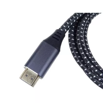 PREMIUMCORD HDMI 2.1 High Speed   Ethernet kábel 8K@60Hz, aranyozott csatlakozók, 1, 5m