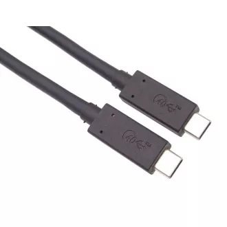 PREMIUMCORD USB4™ 40Gbps 8K@60Hz Thunderbolt 3 kábel, 1m