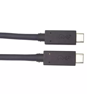 PREMIUMCORD USB4™ 40Gbps 8K@60Hz Thunderbolt 3 kábel, 1m
