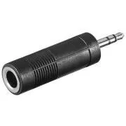 PremiumCord adapter 3,5 mm-es sztereó jack - 6, 3 mm-es sztereó jack (M/F)