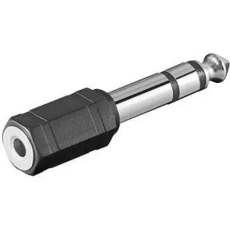 PremiumCord adapter 6, 3mm sztereó dugó - 3, 5mm sztereó jack (M/F)