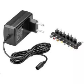 Goobay univerzális hálózati adapter 230V/9V-24V max. 24 W és 1,5 A