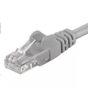 PremiumCord Patch kábel UTP RJ45-RJ45 CAT6 1m szürke