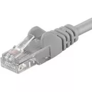 PremiumCord Patch kábel UTP RJ45-RJ45 CAT6 1, 5m szürke