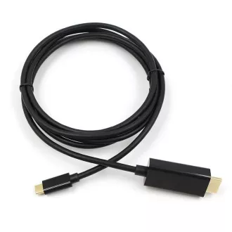 PremiumCord USB-C HDMI kábel 2m 4K*2K@60Hz FULL HD 1080p kábel 2m PremiumCord USB-C HDMI kábel 2m 4K*2K@60Hz FULL HD 1080p kábel 2m