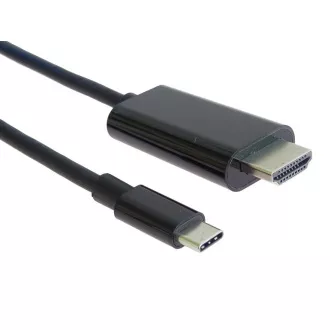 PremiumCord USB-C HDMI kábel 2m 4K*2K@60Hz FULL HD 1080p kábel 2m PremiumCord USB-C HDMI kábel 2m 4K*2K@60Hz FULL HD 1080p kábel 2m