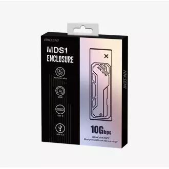 HIKSEMI külső doboz MDS1, M.2 SATA NVMe ház, akár 2280, fekete
