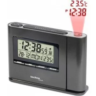 TechnoLine WT 519 - digitális ébresztőóra idő és beltéri hőmérséklet vetítéssel