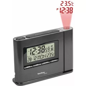 TechnoLine WT 519 - digitális ébresztőóra idő és beltéri hőmérséklet vetítéssel