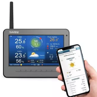 GARNI 3015 Arcus - Wi-Fi időjárásmérő állomás - 2. generáció