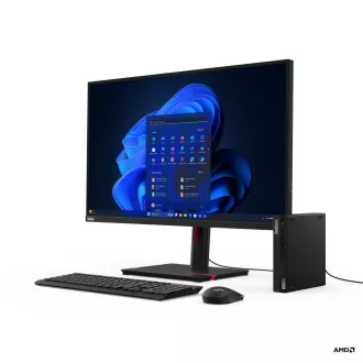 LENOVO PC ThinkCentre M75q G5 Tiny - Ryzen3 8300GE, 8GB, 256SSD, DVD nélkül, WiFi, BT, W11P