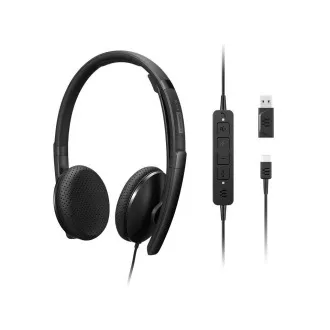 LENOVO vezetékes VoIP headset (csapatok)