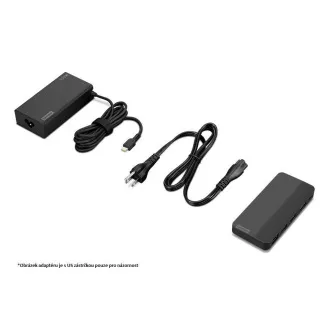 LENOVO USB-C Dual Display Travel Dock   100W-os adapter (EU)