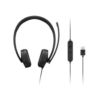 LENOVO Headset USB-A vezetékes sztereó headset Gen 2