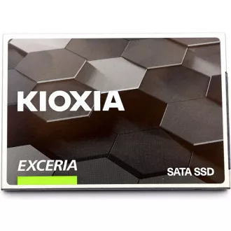 KIOXIA SSD EXCERIA sorozat 480GB SATA 6Gbit/s 2,5 hüvelykes (R: 555MB/s; W 540MB/s)