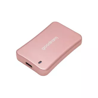 GOODRAM külső SSD HX200 2TB, USB-C 3.2 Gen2x2, (R:1600/W:1500MB/s), rózsaszínű GOODRAM külső SSD HX200 2TB, USB-C 3.2 Gen2x2, (R:1600/W:1500MB/s), rózsaszínű