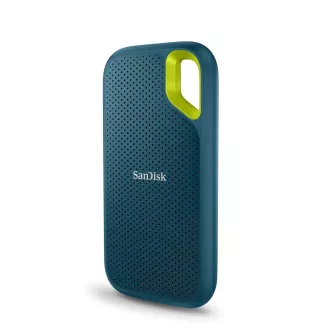 SanDisk külső SSD 2TB Extreme Portable, (R1050 / W1000MB/s), USB 3.2 világoskék