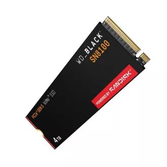 WD BLACK NVMe 4TB PCIe SN8100 SSD Powered by SanDisk, Gen5, (R:14900, W:14000MB/s)