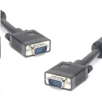PREMIUMCORD VGA összekötő kábel, 25 m (SVGA, HD15M/M, kettős árnyékolás, ferritmagok)