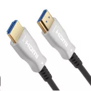 PREMIUMCORD HDMI száloptikai kábel High Speed Ether. 4K@60Hz, 25m, M/M, aranyozott csatlakozókkal