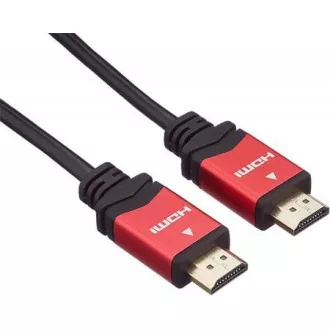 PREMIUMCORD kábel HDMI A - HDMI A M/M 2m aranyozott és fém HQ csatlakozók, 4K